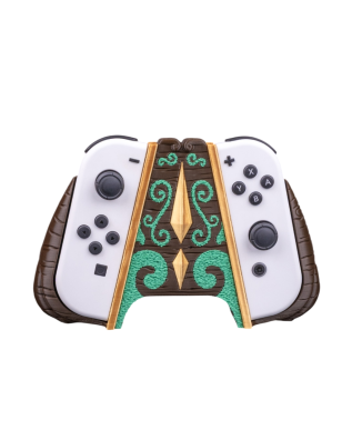 Podwójny Uchwyt Leśna Kora z Pnączem na 2 Kontrolery Joy-Con (do Stojaka Omszała Kapliczka)