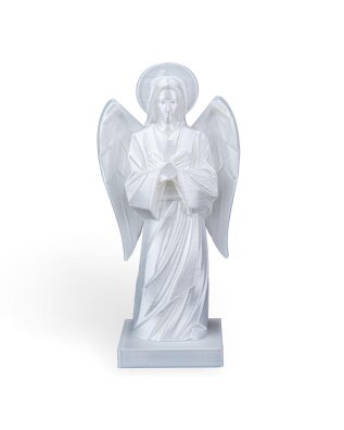 Minimalistyczna Rzeźba Anioła - Nowoczesna Figurka Stojąca