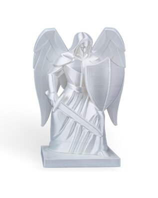 Minimalistyczna Rzeźba Archanioła Michała - Nowoczesna Figurka Stojąca