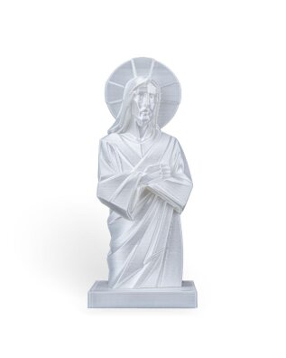 Minimalistyczna Rzeźba Chrystusa - Nowoczesna Figurka Stojąca