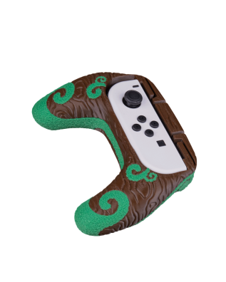 Uchwyt Leśna Kora z Pnączem na 1 Kontroler Joy-Con (do Stojaka Omszała Kapliczka)