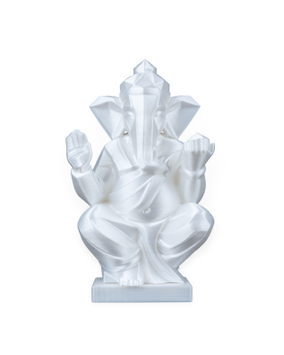 Minimalistyczna Rzeźba Ganeśi Ganesha - Nowoczesna Figurka Stojąca