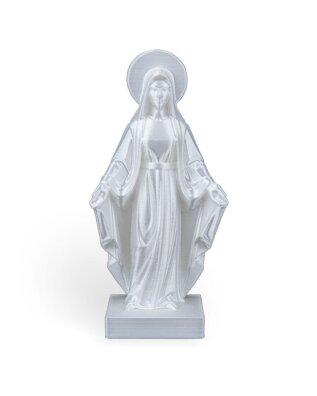 Minimalistyczna Rzeźba Matki Bożej - Nowoczesna Figurka Stojąca