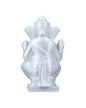 Minimalistyczna Rzeźba Ganeśi Ganesha - Nowoczesna Figurka Stojąca (5)