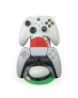 Stojak na 2 Kontrolery - Korki Piłkarskie Xbox PlayStation Kolorystyka Biało Czerwona Polska (2)