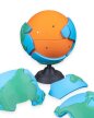 Edukacyjny Globus Puzzle Płyt Tektonicznych Układanka 3D (2)