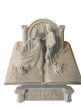 Romantyczna figura pary na książce (2)