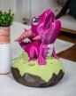 Magiczny Różowy Smok - Ultradźwiękowy Nawilżacz Powietrza i Dyfuzor Zapachowy LED USB (5)