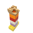 Łącznik LEGO Duplo adapter most dla drewnianej kolejki (4)