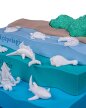 Warstwy Oceanu z Życiem Morskim - Edukacyjna Makieta 3D z Almanachem (4)