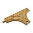 Rozjazd kolejowy Typ T 21cm dla drewnianej kolejki (3)