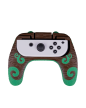Uchwyt Leśna Kora z Pnączem na 1 Kontroler Joy-Con (do Stojaka Omszała Kapliczka) (2)