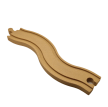 Tor falisty 21cm dla drewnianej kolejki (2)