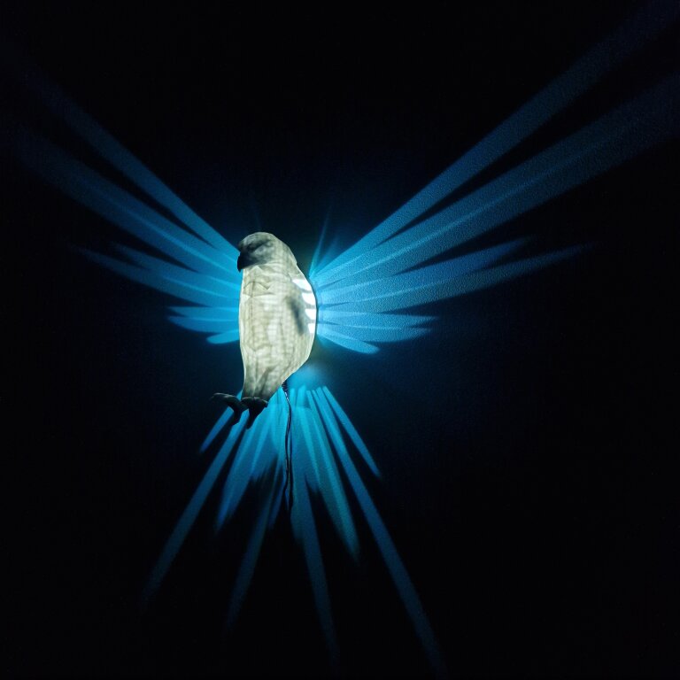 Lampka nocna projekcyjna Orzeł Bielik