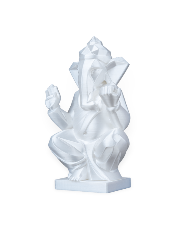 Minimalistyczna Rzeźba Ganeśi Ganesha - Nowoczesna Figurka Stojąca (2)
