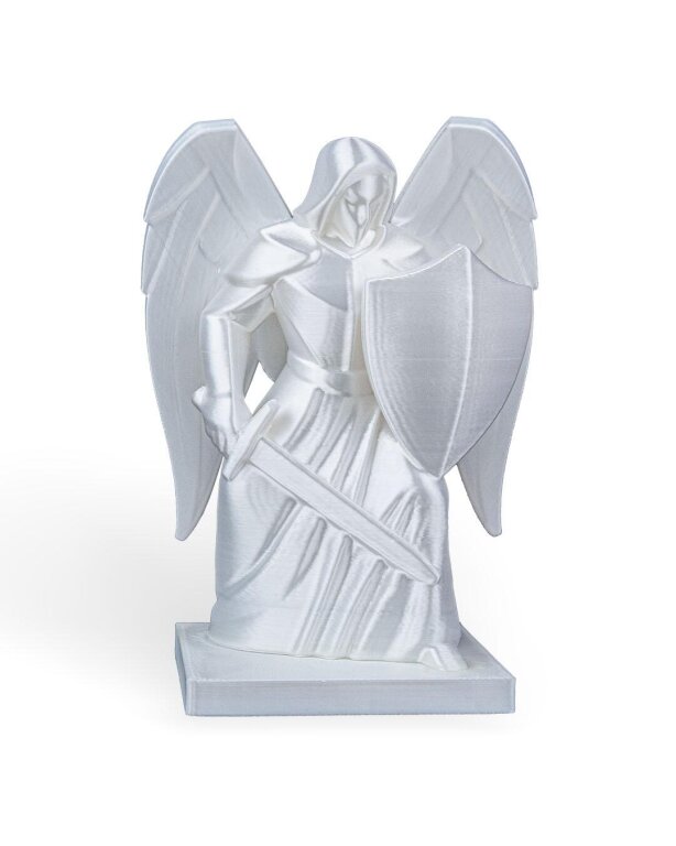 Minimalistyczna Rzeźba Archanioła Michała - Nowoczesna Figurka Stojąca