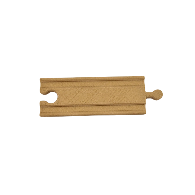 Tor prosty 11cm dla drewnianej kolejki