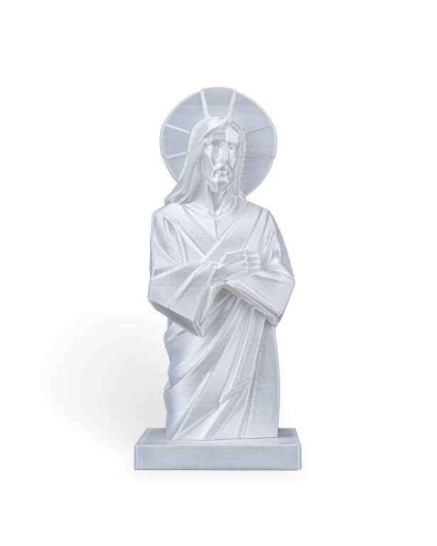 Minimalistyczna Rzeźba Chrystusa - Nowoczesna Figurka Stojąca