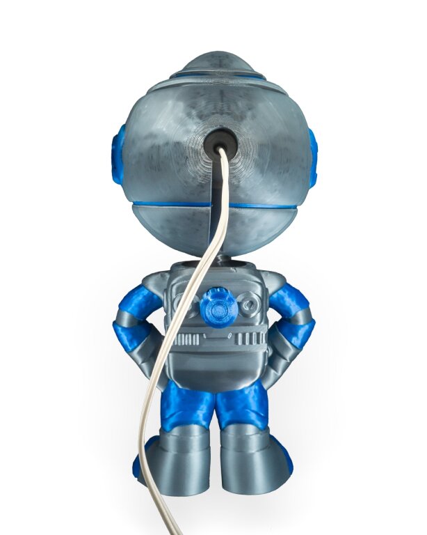 Mechaniczny Astronauta Lampa na Biurko Steampunk (4)