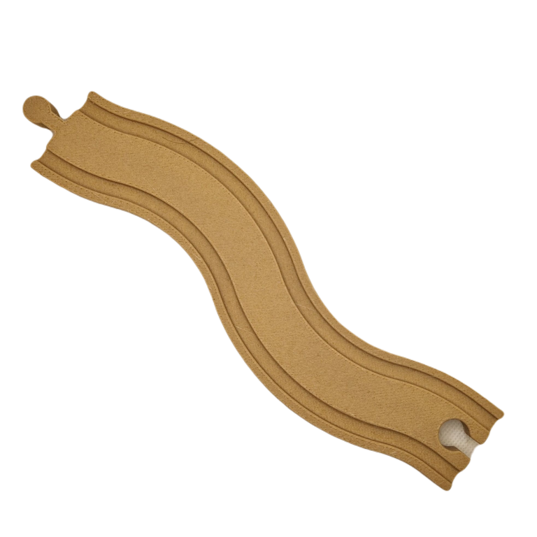 Tor falisty 21cm dla drewnianej kolejki