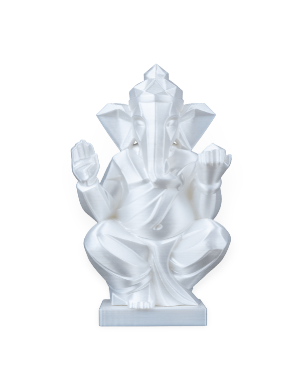 Minimalistyczna Rzeźba Ganeśi Ganesha - Nowoczesna Figurka Stojąca