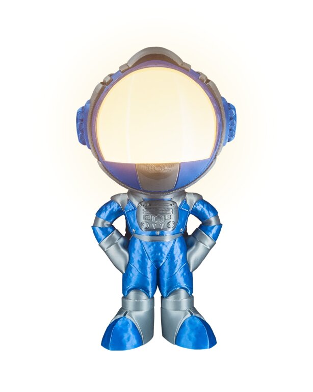 Mechaniczny Astronauta Lampa na Biurko Steampunk (2)