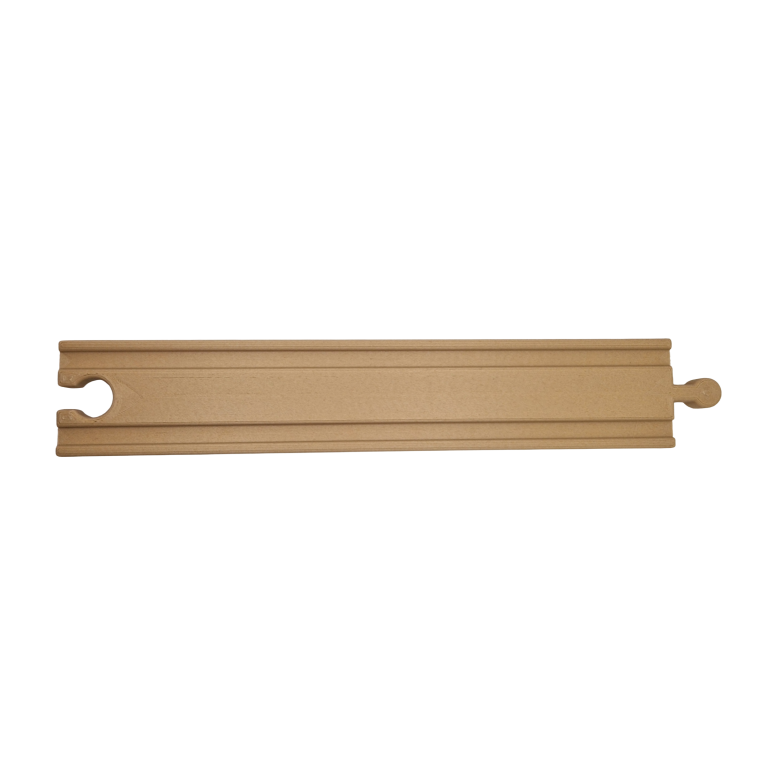 Tor prosty 22cm dla drewnianej kolejki (4)