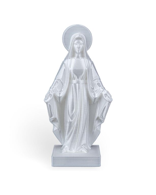 Minimalistyczna Rzeźba Matki Bożej - Nowoczesna Figurka Stojąca