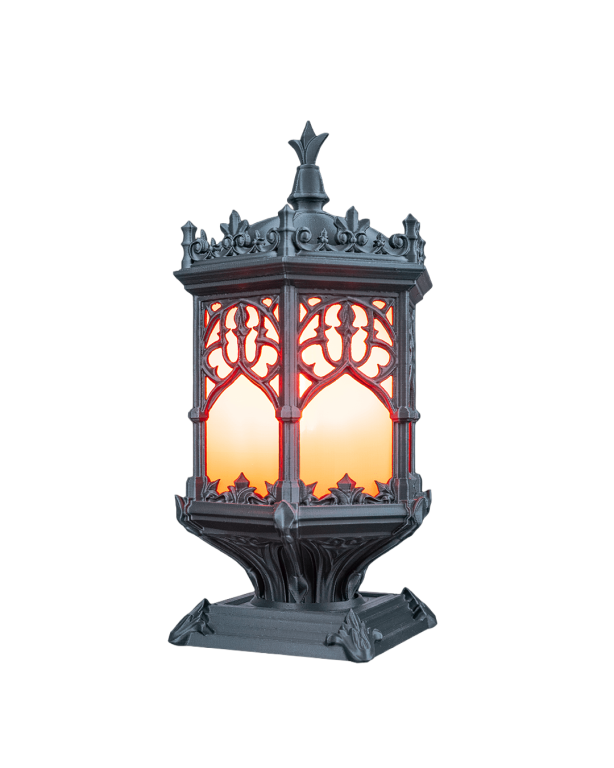 Lampka Nocna na Stolik Gotycka Latarnia LED  (4)