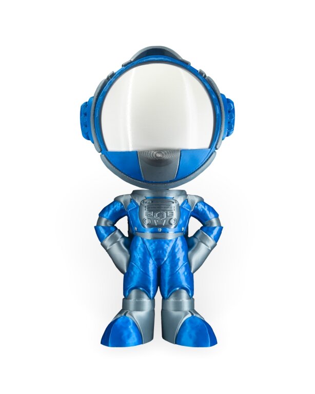 Mechaniczny Astronauta Lampa na Biurko Steampunk (3)