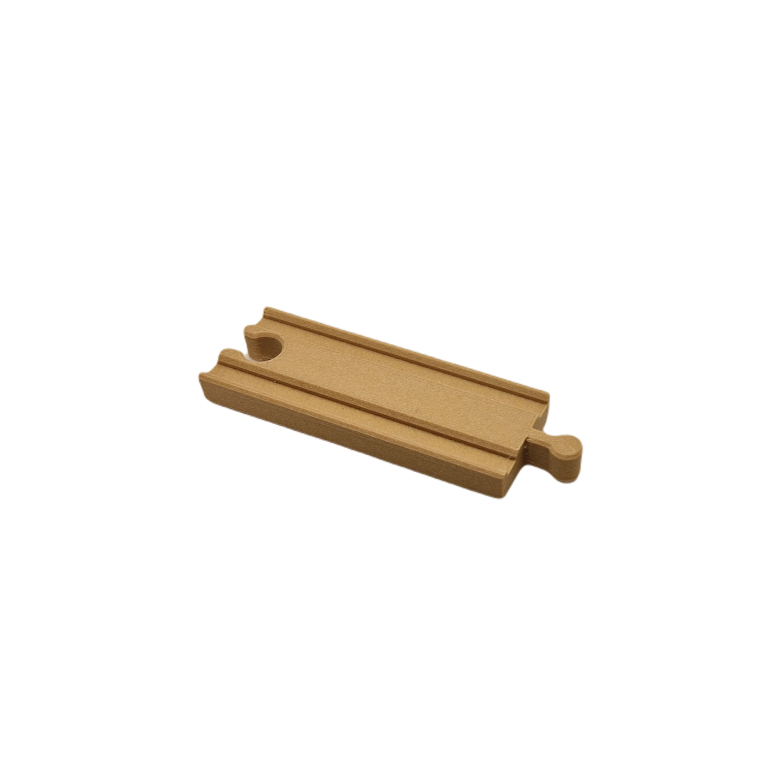 Tor prosty 11cm dla drewnianej kolejki (2)